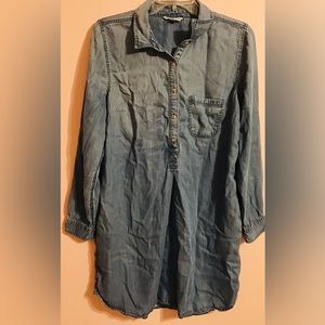 American Eagle outfitters denim tunic dress size large